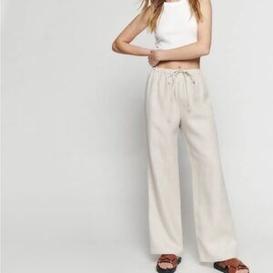 Reformation Olina Linen Pants - NWOT